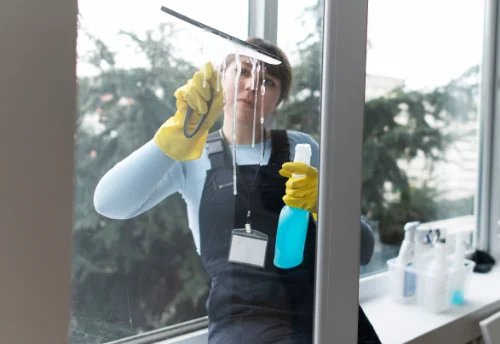 Nettoyage de vitres intérieures et extérieures à Toutry